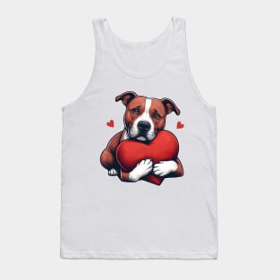 Pitbull Valentine's Day Gifts Tank Top